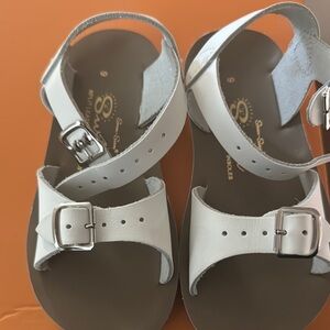 Kids White Sandals